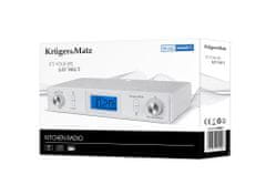 Krüger&Matz Kuchynské digitálne bluetooth rádio KM0817