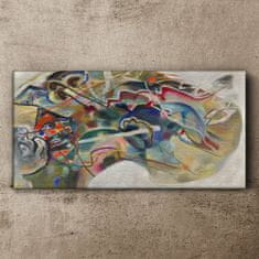 COLORAY.SK Obraz Canvas Abstrakcie Wasilij Kandinsky 140x70 cm