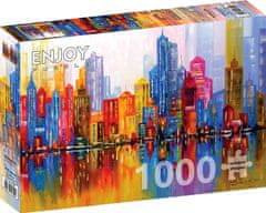 ENJOY Puzzle Dúhové mesto 1000 dielikov