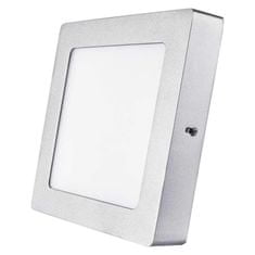 EMOS EMOS LED panel 174 × 174, prisadený strieborný, 12W neutrálna biela 1539067150