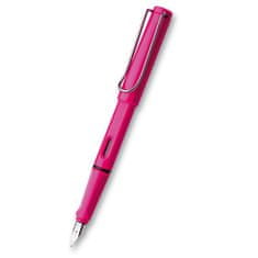 Lamy Safari Shiny Pink plniace pero hrot F