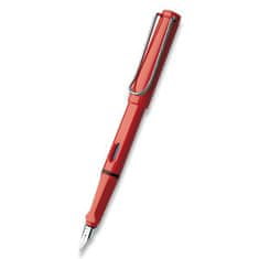 Lamy Safari Shiny Red plniace pero hrot M