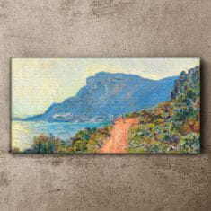 COLORAY.SK Obraz na plátne Corniche of Monako mince 100x50 cm