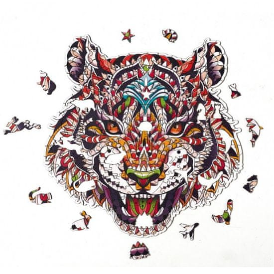 IZMAEL Drevené puzzle-Color Tiger/S KP21876