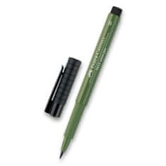 Faber-Castell Popisovač Pitt Artist Pen Brush - zelené odtiene 174