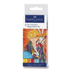 Faber-Castell Popisovač Pitt Artist Pen Manga 6 kusov, Shonen