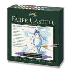 Faber-Castell Akvarelové popisovače Albrecht Dürer 20 farieb
