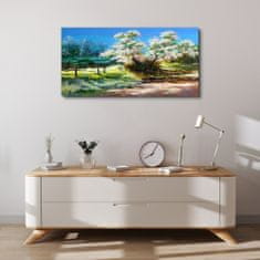 COLORAY.SK Obraz Canvas Stromy kvety príroda 100x50 cm