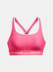 Under Armour Podprsenka UA Crossback Mid Bra-PNK XS