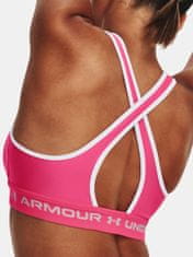 Under Armour Podprsenka UA Crossback Mid Bra-PNK XS