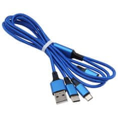 Alum online Nabíjací USB kábel - 3in1