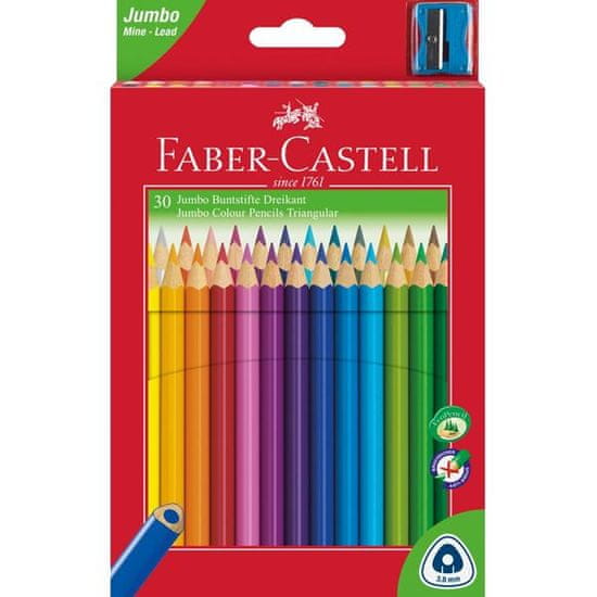 Faber-Castell Pastelky Junior grip set 30 farebné