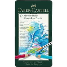 Faber-Castell Pastelky akvarelové A.Dürer plech 12 ks set