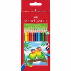 Faber-Castell Pastelky ECO Triangular standard set 12 farebné