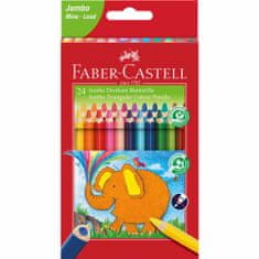 Faber-Castell Pastelky Jumbo tria set 24 farebné 