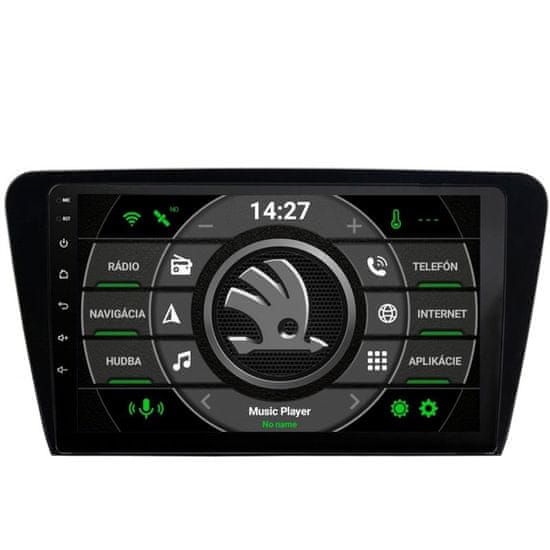 TomiMax 116 Android 12 autorádio Škoda Octavia III