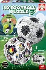 EDUCA 3D Puzzle Build&Play: Futbalová lopta 32 dielikov