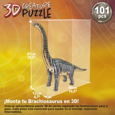 EDUCA 3D puzzle Brachiosaurus 101 dielikov