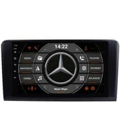 TomiMax 187 Android 12 autorádio Mercedes ML