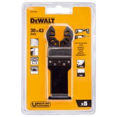 DeWalt Rýchly nôž na rezanie dreva 43 x 30 5ks