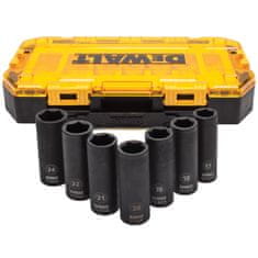 Milwaukee Sada 7 nástrčných hlavíc 1/2'' DeWALT