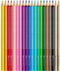 Faber-Castell Pastelky Sparkle, darčekový set 20 farebný plech