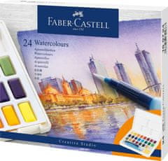 Faber-Castell Akvarelové farby set 24 farebné