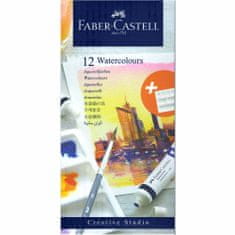 Faber-Castell Akvarelové farby v tube set 12 farebné