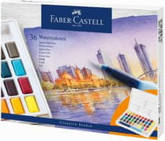 Faber-Castell Akvarelové farby set 36 farebné