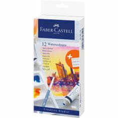 Faber-Castell Akvarelové farby v tube set 12 farebné