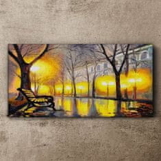 COLORAY.SK Obraz canvas Park Strom svetlé mesto 120x60 cm