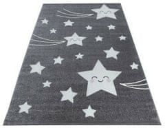 eoshop Detský koberec Kids 610 grey (Variant: 160 x 230 cm)