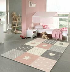 eoshop Detský koberec Kiddy 20339/255 Star (Variant: 120 x 170 cm)