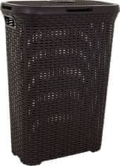 eoshop RATTAN STYLE 40L kôš na bielizeň / hnedý