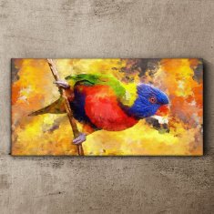 COLORAY.SK Obraz canvas Pobočka zvieracie vták papagája 120x60 cm