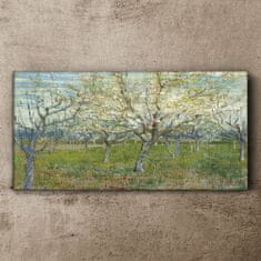 COLORAY.SK Obraz canvas De de Boomgaard van Gogh 140x70 cm