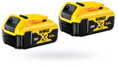 DeWalt Kotúčová píla 18V 115mm 2x5Ah TSTAK