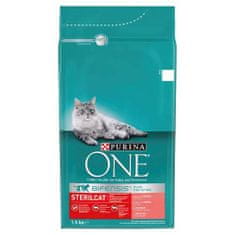 Purina ONE 1,5kg Sterilcat s lososom a pšenicou