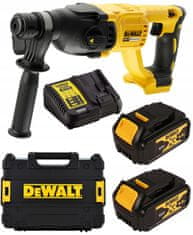 DeWalt Príklepová vŕtačka DCH133M2 18V XR 2aku 4,0 Ah