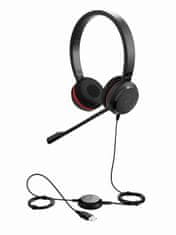 Jabra Evolve 30 II/Stereo/Jack/Drôt/Čierna