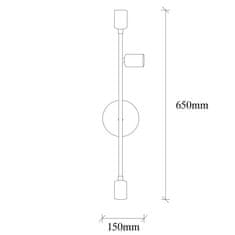 ASIR GROUP ASIR Nástenné osvetlenie BEDSIDE čierna