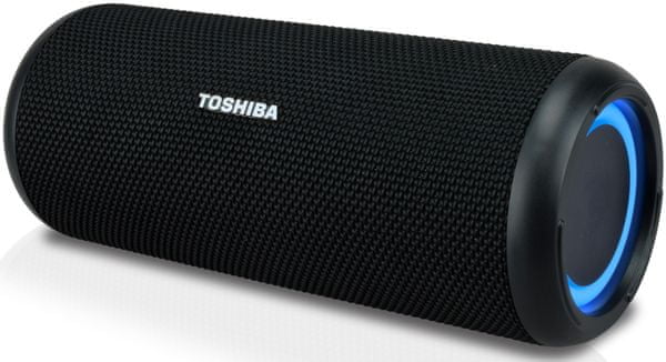 parádny Bluetooth prenosný reproduktor toshiba TY-WSP201 tws funkcie super zvuk usbc nabíjanie