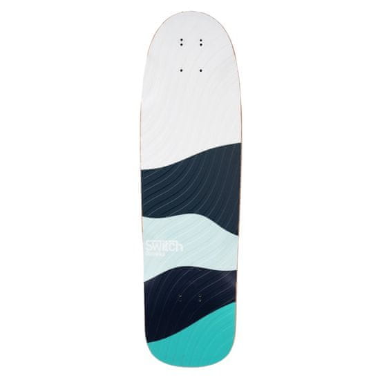 Switch Boards Deck longboardboardový Switch Quokka Sea pre cruising 29.9", 3D grafika, PU sidewalls, vodeodolný, vrstva proti poškriabaniu