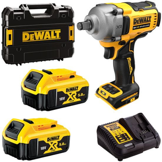 DeWalt Rázový kľúč 18V 812Nm 1/2"" 2aku 5Ah