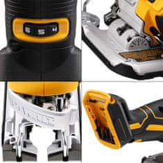 DeWalt 18,0V XR priamočiara píla 135mm TSTAK II