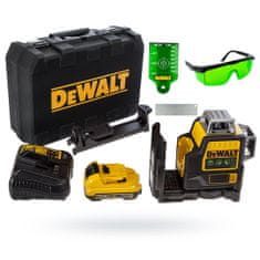 DeWalt Skrížený laser 10,8 V so zeleným lúčom