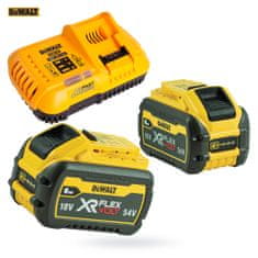 DeWalt DCB118 + 2aku DCB546 6Ah FlexVolt nabíjačka