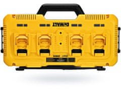 DeWalt 4-portová nabíjačka 10,8-54 V Tough system