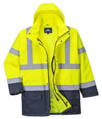 shumee IZOLOVANÁ VÝSTRAŽNÁ BUNDA S766YNR HI-VIS 5V1 XXL