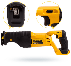 DeWalt DCS380N 18V šabľová píla fox